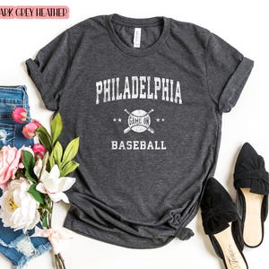 Philadelphia Baseball Shirt, Philadelphia Sweater, Baseball Fan Gift, Baseball Team Shirt, Baseball Game Day, Game Day Gift, Philly Baseball