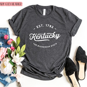 Kentucky The Bluegrass State Shirt, Kentucky State Shirt, Kentucky Gift, KY Sweatshirt, Kentucky Travel Gift, Vacation Shirt, Kentucky Tee