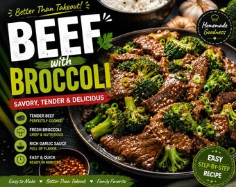 Chinese Beef and Broccoli Recipe PDF | Easy Stir Fry Guide