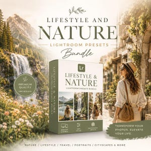 Lifestyle And Nature Lightroom Presets Bundle, Natural Lightroom Presets, Outdoor Presets, Travel Lightroom Presets