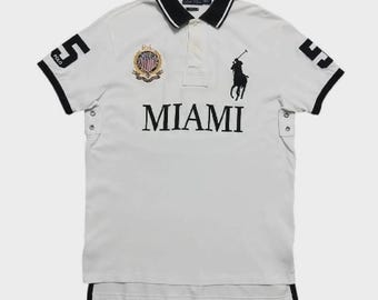 Polo Ralph Lauren Miami Big Pony blanco - Edición Chief Keef City