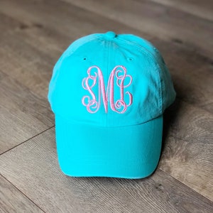 Monogram Hat | Monogram Baseball Hat | Womens Hat | Monogrammed Hat | Monogram Cap | Womens Baseball Cap | Bridesmaids Hat | Bridesmaid Gift