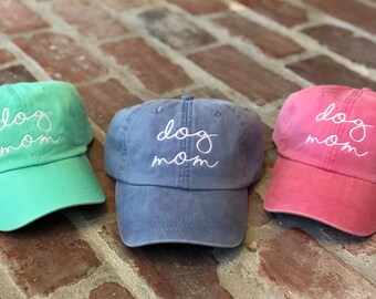 dog mom hat, hat with wifey, hat with pray, wedding gift, monogram cap, monogram baseball hat, I love my dog, hat with dog mom, dog lover