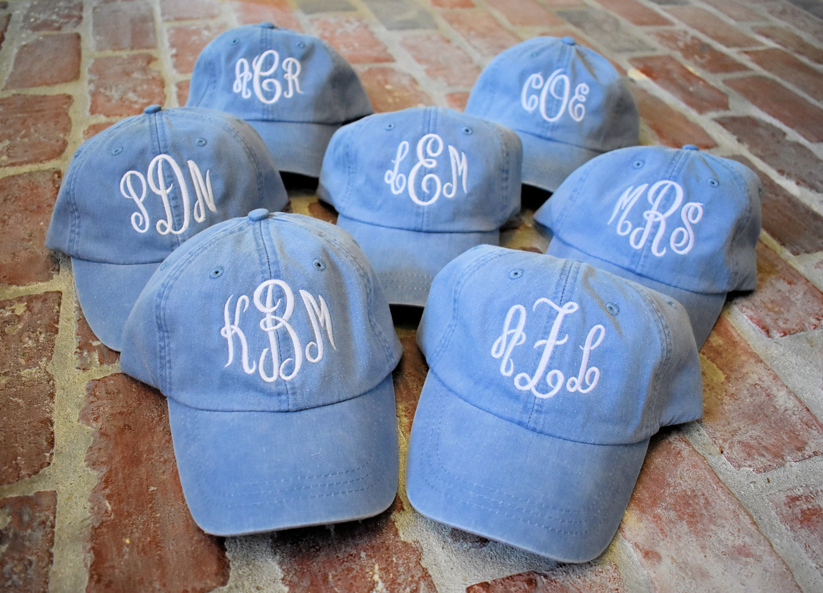 monogrammed hats for women