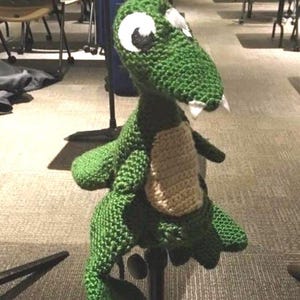 Character cover/cozy for trombone stand