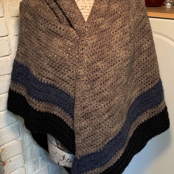 PATTERN: Crocheted "Rent" or "Carolina" Shawl UPDATED 2021