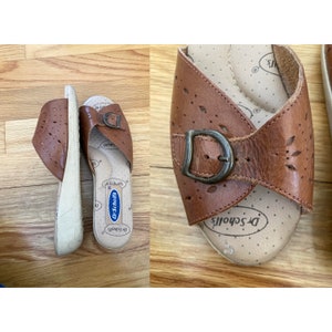 Dr scholl's leather sandals new arrivals