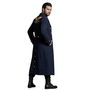 Embroidered Military Coat - Etsy
