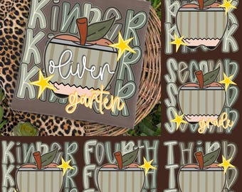 PNG-bundel eerste schooldag | Retro camouflagepotlood | Jongens terug naar school-clipart | Pre-K kleuterschool 1e 2e leerjaar | Vintage camouflage