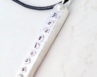 Fearless Prayer Box Necklace