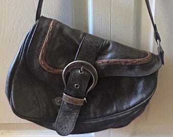 Vintage Dior Gaucho Saddlebag Y2K