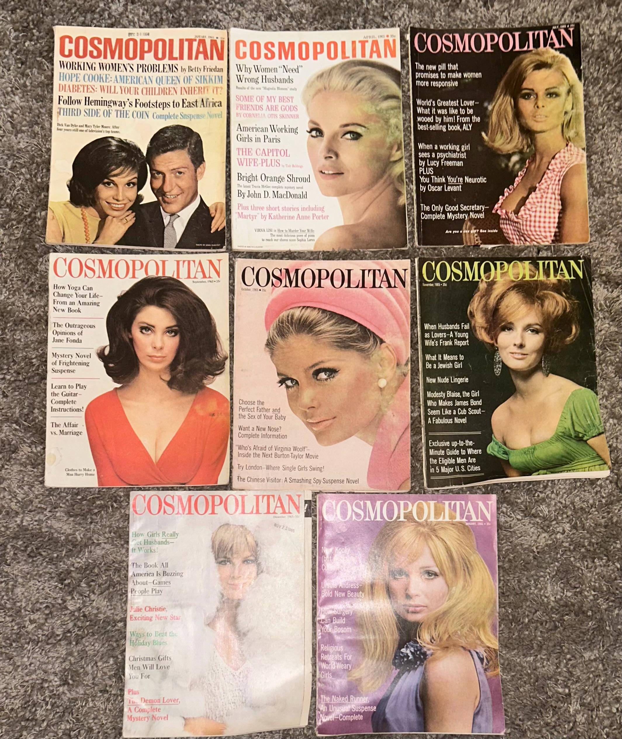 Cosmopolitan magazine vintage - Etsy 日本