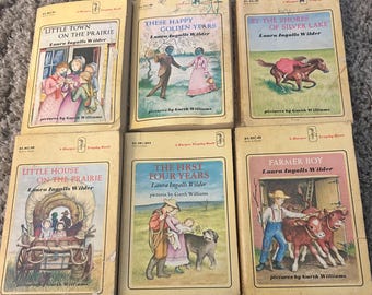 1971 Laura Ingalls Wilder Little House On The Prairie Books