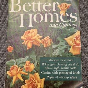 Vintage 1961 Better Homes and Gardens Zeitschriften