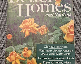Vintage 1961 Better Homes and Gardens Zeitschriften