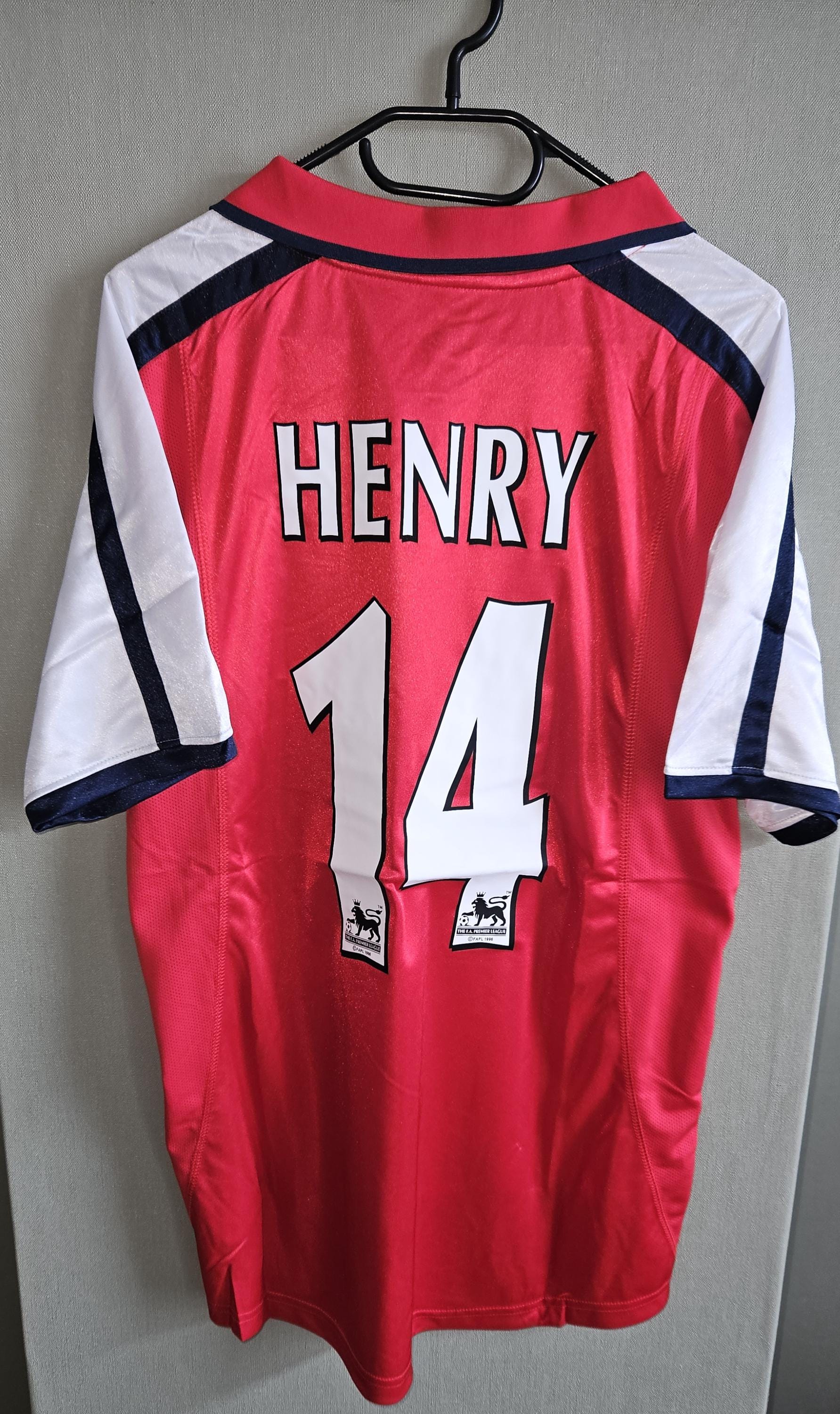 Henry vintage arsenal jersey - Etsy 日本