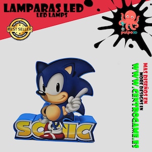 Lampe LED décorative pour chambre de gamer, style rétro gaming, lampe nostalgique Nintendo Super Mario Bros image 1