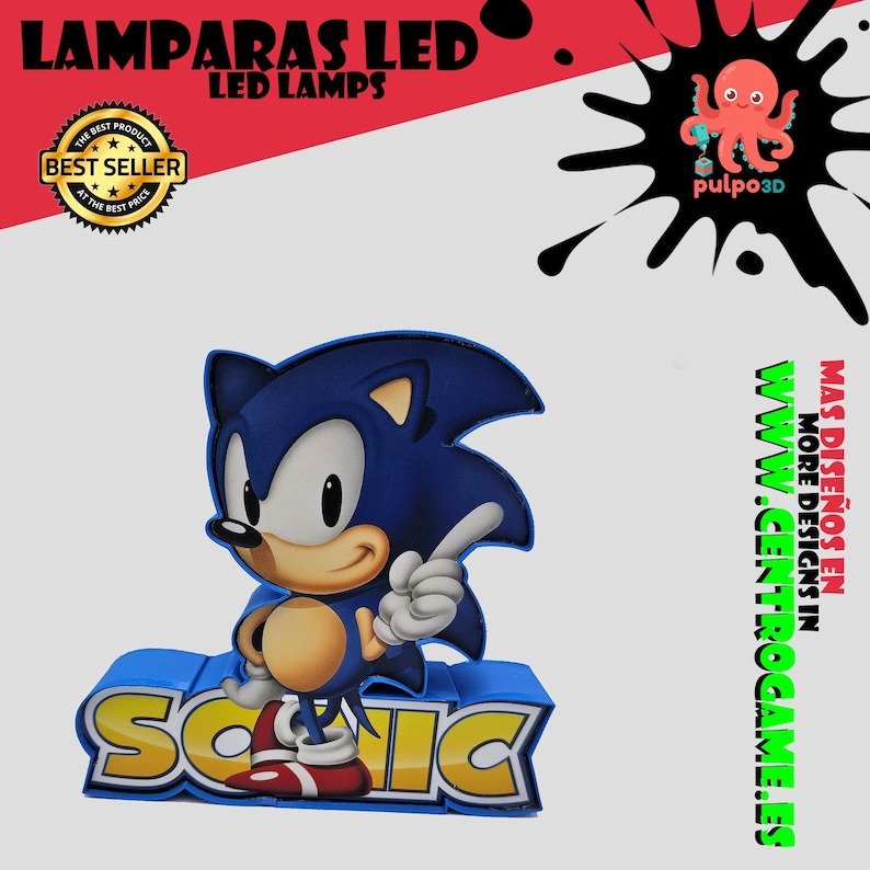 Lampe LED décorative pour chambre de gamer, style rétro gaming, lampe nostalgique Nintendo Super Mario Bros image 1