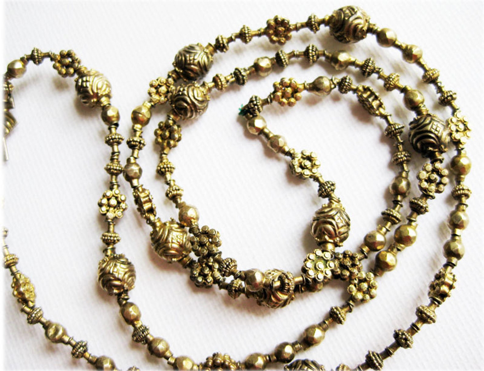 Antique Tambourine Necklace from the Philippines Etsy