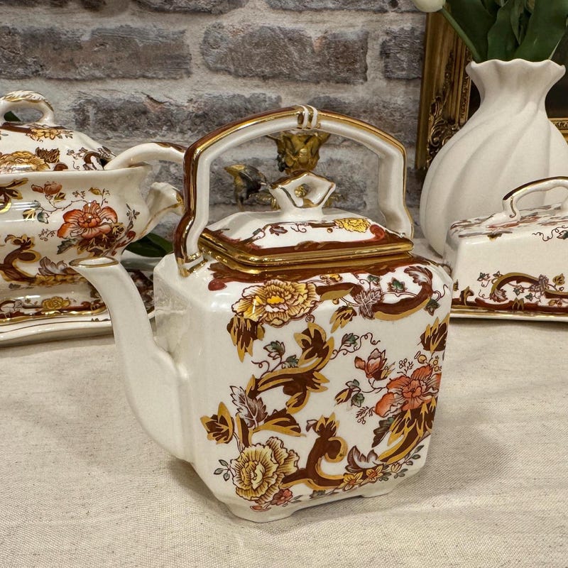 Masons Ironstone Tea Set - Etsy