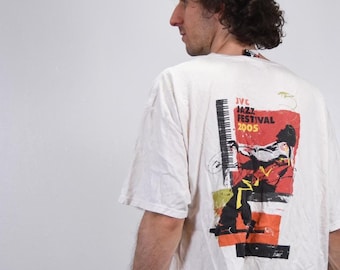 Rare!! Vintage 90's PLAYBOY JAZZ FESTIVAL 17th Annual Tee Shirt