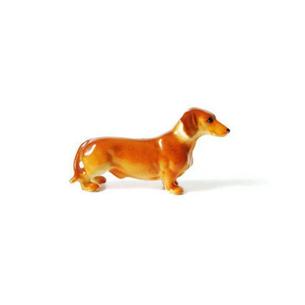 Herbie Needs a Home - Vintage Dachshund Figurine / Gift for Dog Lover / Dog Figurine / Miniature