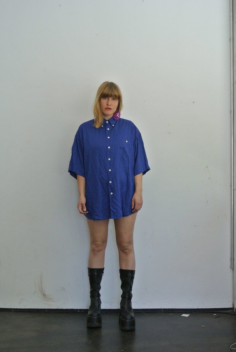 vintage oversize blouse