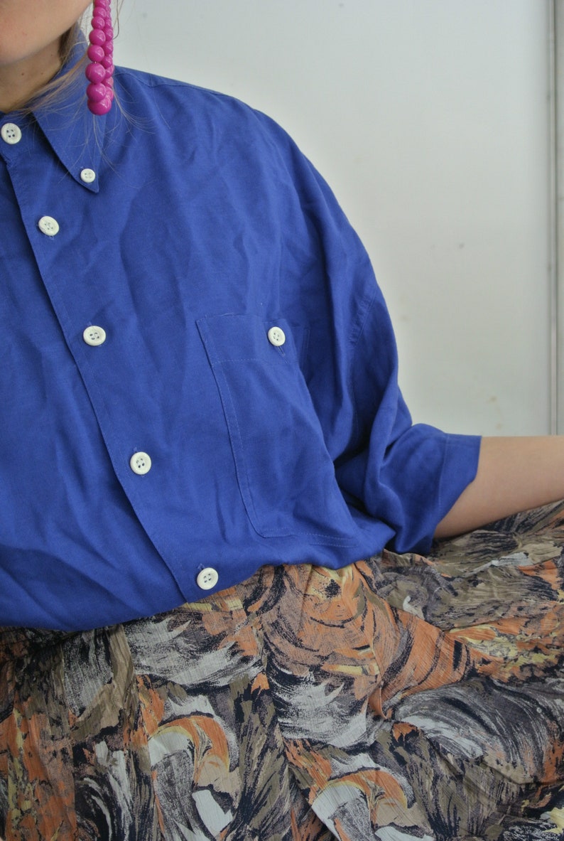 vintage oversize blouse