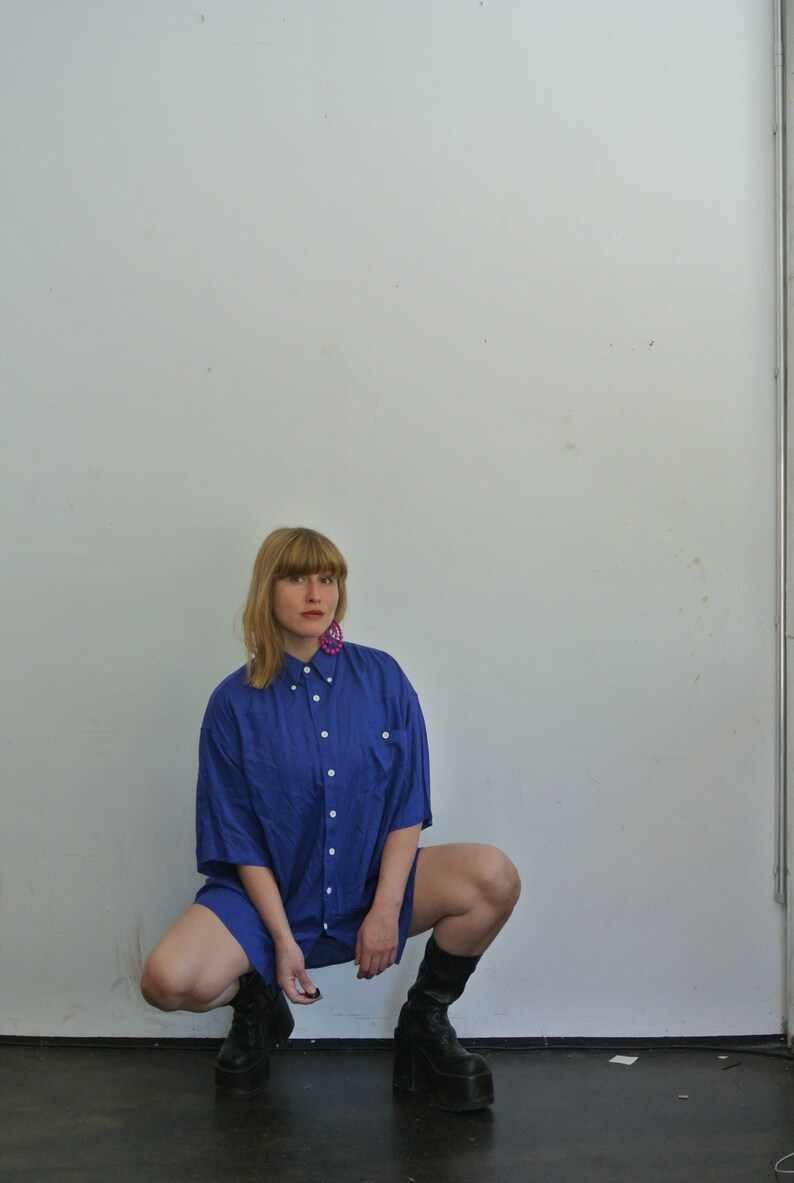 vintage oversize blouse