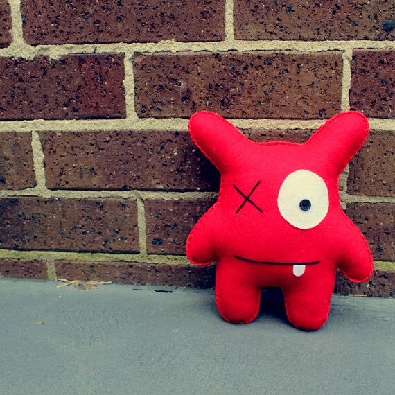 red soft toy