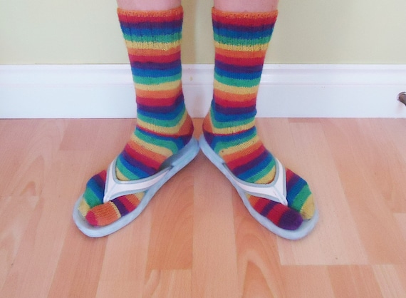Tabi Socks, Split Toe Socks, Flip Flops Socks, Thong Socks, Wool Women Socks  -  Canada