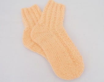 Handknitted Socks for Toddler, Wool Socks for Children, Socks for 1.5 - 2 Years