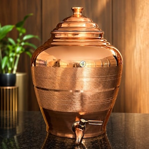 Silver Touch New Style Water Pot–  Ayurvedic Water Storage Drinkware
