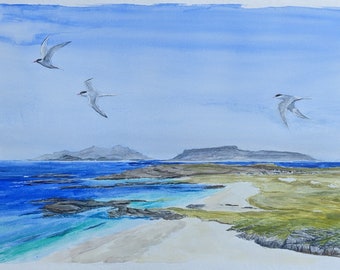 Ardnamurchan Print, Sanna Bay Print, West Highland Print, Western Isles Print, Scotland Seascape Print, Signed Art Print