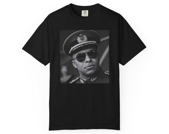Comfort Colors Dictator Mbappe Meme T-Shirt, France World Cup Soccer Tee, Football Meme Unisex Fan Shirt, Real MadridFutbol Vintage Portrait
