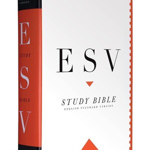 ESVスタディバイブル ハードカバー – 英語標準訳、学習ノート、解説、地図付き