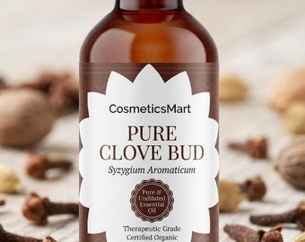 Huile essentielle de clou de girofle, 100 % pure de qualité thérapeutique naturelle pour le savon, le beurre corporel, la peau, les cheveux et les bougies en gros