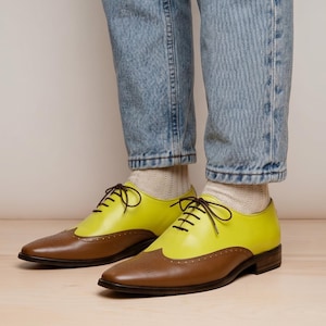 lime green mens dress shoes Mint Green Dress Shoes | Spectator Style