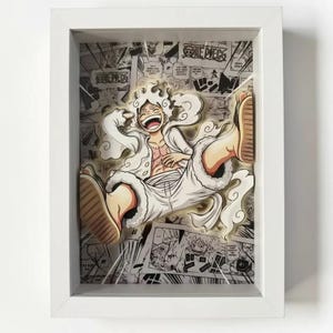 One Piece 3d Frame - Etsy