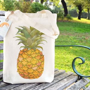 Pineapple Tote Bag