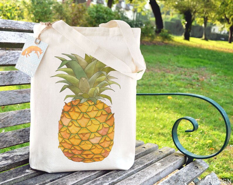 Pineapple Tote Bag 