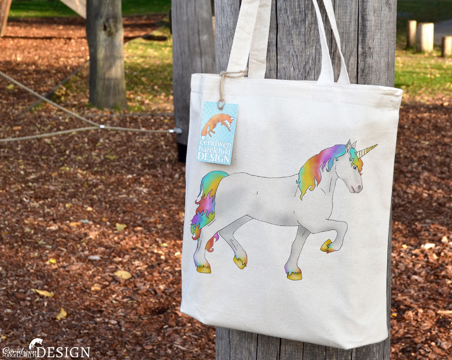 Unicorn Tote Bag Ethically Produced Reusable Shopper Bag Etsy