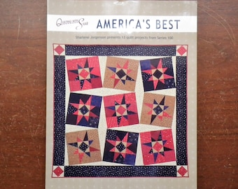 Quilting with Shar America's Best Quilt and Applique Pattern Book 2002 by Sharlene Jorgenson 13 Projects Americana Heirloom Designs ca 2002