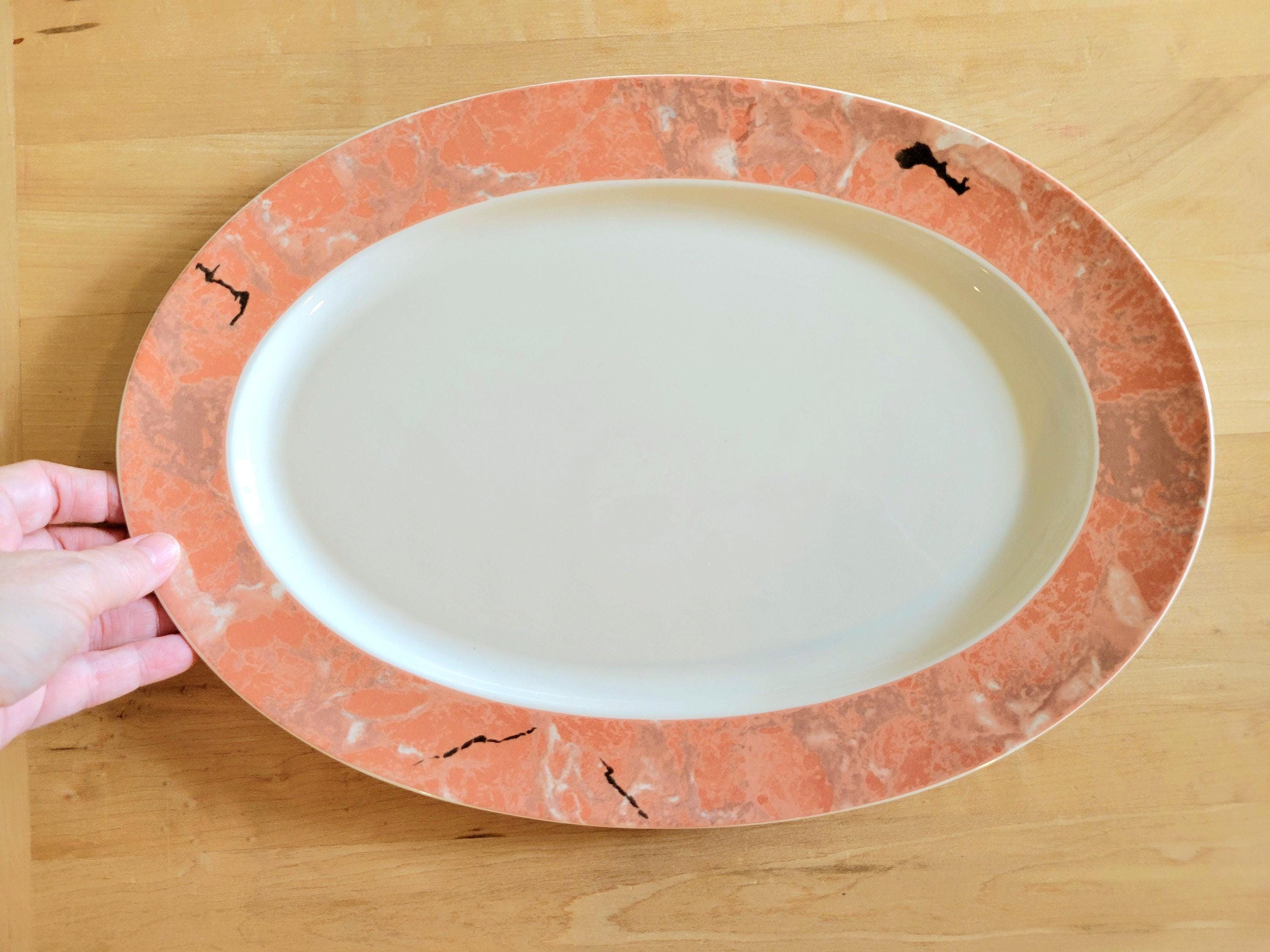 14" Serving Platter Siena - Vintage Villeroy & Boch - Made in Luxembourg, Germany