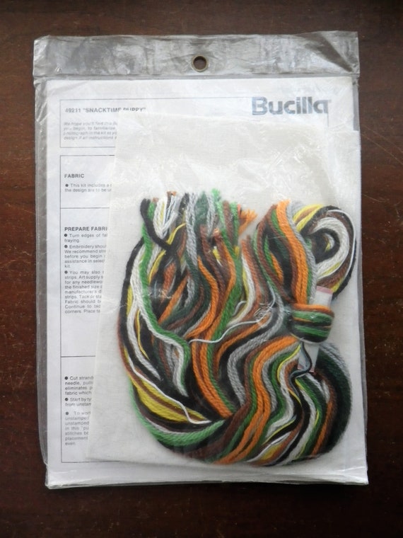 Bucilla Stitchery 49624 Pitcher of Daisies Crewel Embroidery Kit 14 x 18 when Finished DIY Daisy Picture Unopened Sealed Package