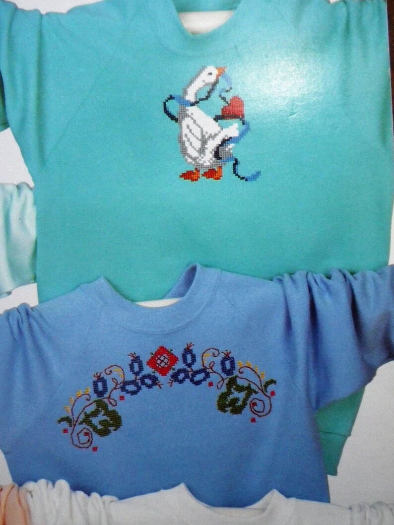 Cross Stitch With Waste Canvas Pattern Leaflet 3517 by Etsy