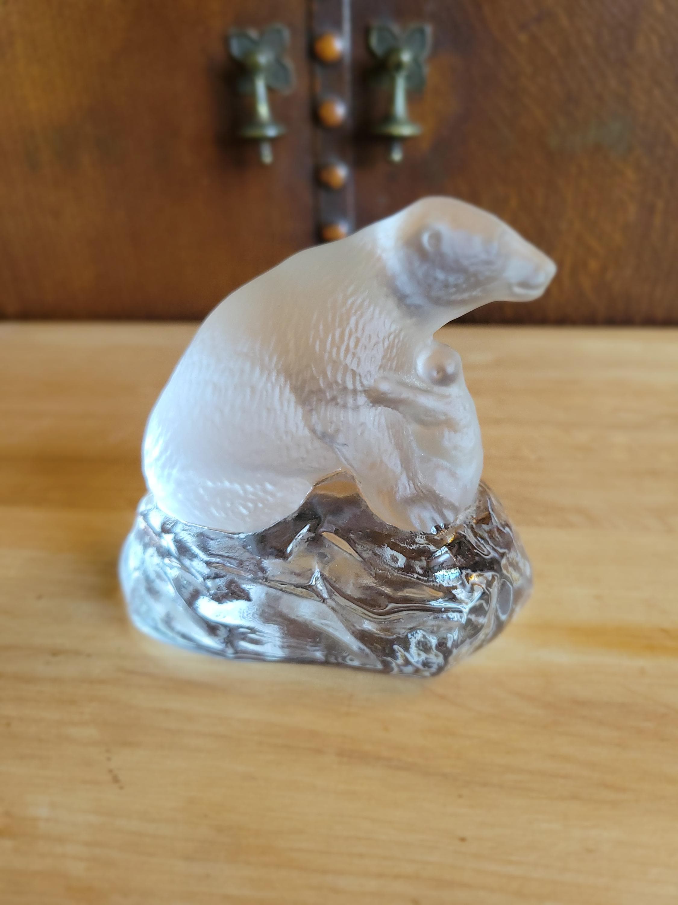 kosta boda コスタボダ　ガラス　Icebergs 氷山　トナカイ kosta boda コスタボダ ガラス Icebergs 氷山 トナカイ