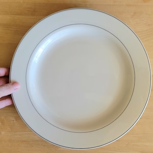 Set of 4 Dinner Plates, Reception by Arcopal Dish China 10-1/2&quot; - Made in France - Gastronomie - White - Function First - Minimalist Dining