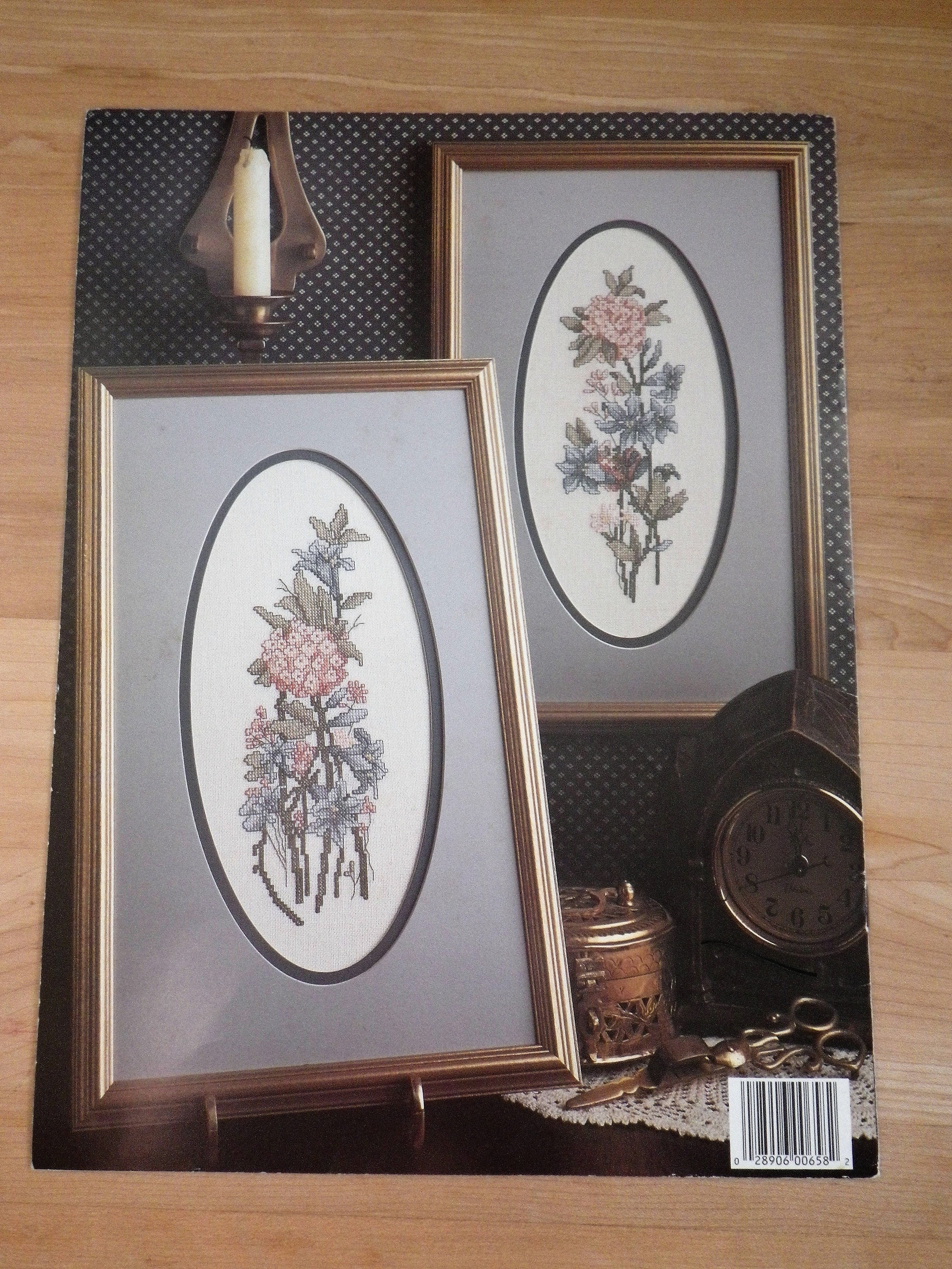 GRANDMA'S GARDEN Cross Stitch Pattern Leisure Arts | Etsy