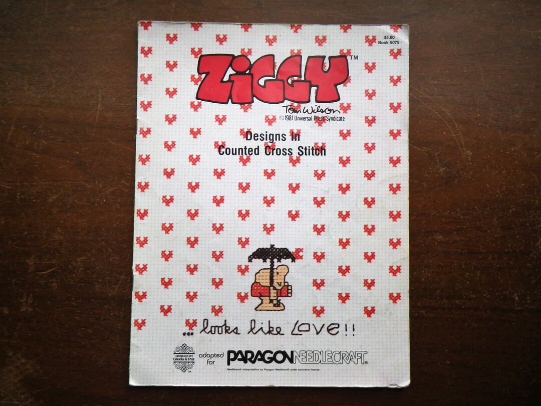 ZIGGY Cross Stitch Pattern Leaflet Book 5075 by Designs by Gloria & Pat